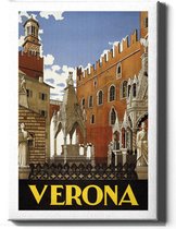 Walljar - Verona - Muurdecoratie - Canvas schilderij