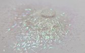 Glitters | White Tinsel 5gr. | Hobby-glitters | Nail & Body-art | Epoxy-art | Slijm-projecten | Decoratie