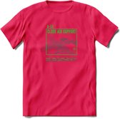 A-10 Warthog Vliegtuig T-Shirt | Unisex leger Kleding | Dames - Heren Straaljager shirt | Army F16 | Grappig bouwpakket Cadeau | - Roze - M