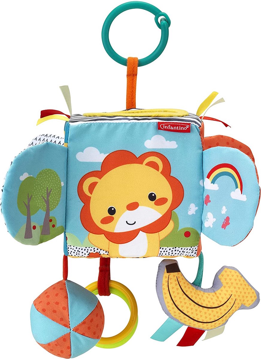Infantino Activiteitenkubus Peek En Seek Sensory