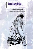 Lost In Thought A6 Rubber Stamp (IND0132)