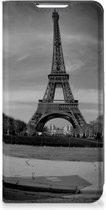 Hoesje Geschikt voor Samsung Galaxy S22 Wallet Case Eiffeltoren Parijs