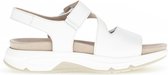 Gabor rollingsoft sensitive 86.885.50 - dames rollende wandelsandaal - wit - maat 40 (EU) 6.5 (UK)