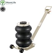 MoreLife Pneumatische Krik - Opblaasbare Krik - Professionele Pneumatisch Krik met capaciteit van 3 ton