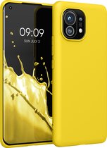 kwmobile telefoonhoesje geschikt voor Xiaomi Mi 11 - Hoesje voor smartphone - Back cover in stralend geel