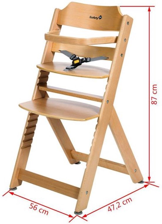 Safety 1st Timba Kinderstoel - Natural Wood