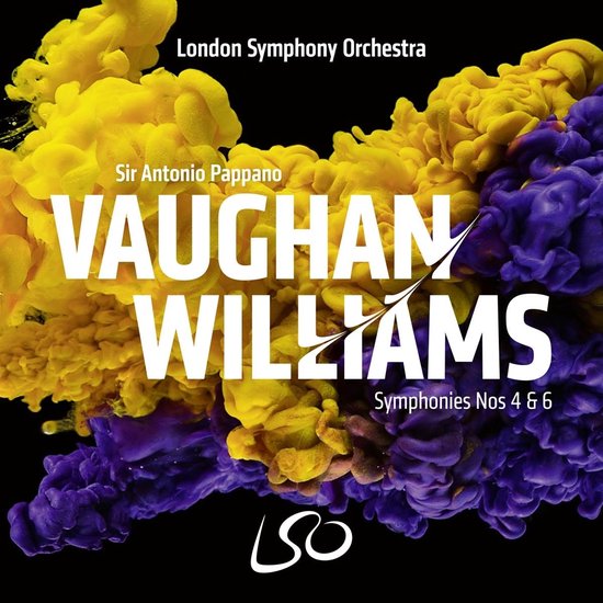 Foto: London symphony orchestra sir antonio pappano williams symphonies nos 4 6 super audio cd 