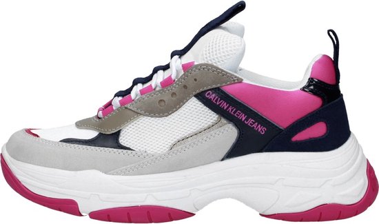 Calvin Klein Dames Lage sneakers Maya - Roze - Maat 40 | bol.com