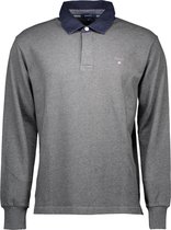 GANT Polo Shirt Long Sleeves Men - S / GRIGIO