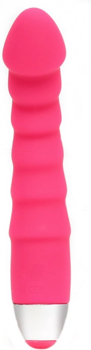 Palma Semi-realistische vibrator - roze 18 cm