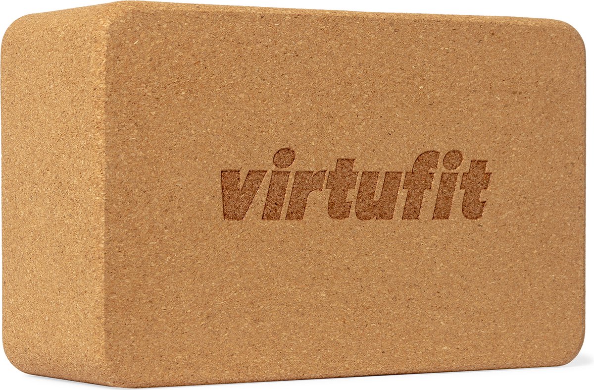 VirtuFit Premium Kurk Yoga Blok - 100% Ecologisch - Virtufit