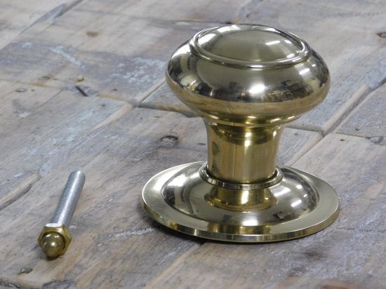 Bouton De Porte D'entrée En Laiton – Style Ancien – Occasion, Fonctionnel