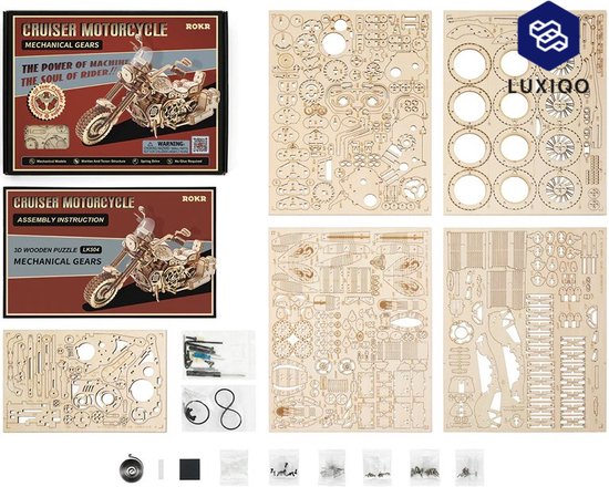 Motor | Houten 3D DIY bouwset | België