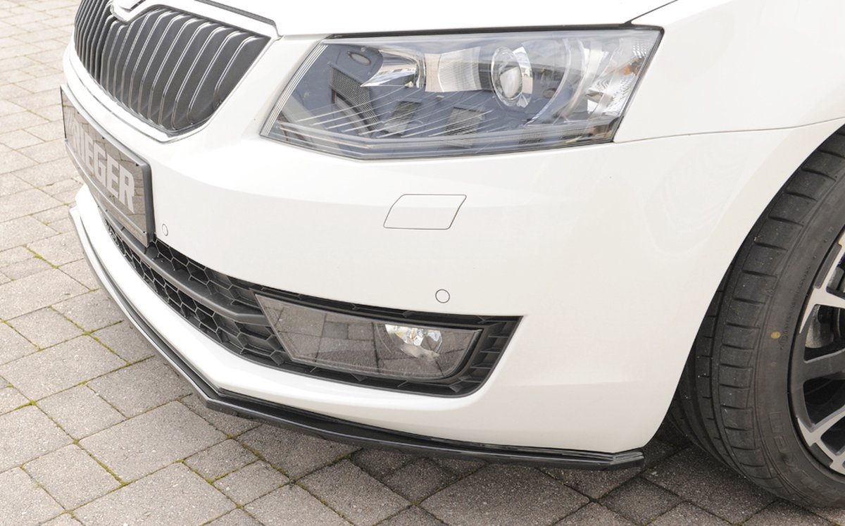 Rieger front spoiler lip fits for Skoda Octavia Typ 5E