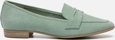 Marco Tozzi Loafers groen - Maat 38