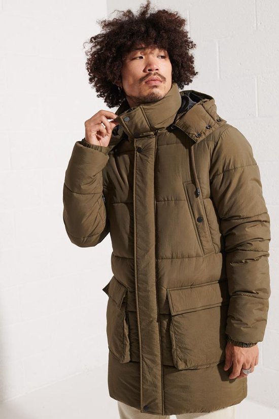 Superdry Expedition Padded Parka Heren Jas - Maat S