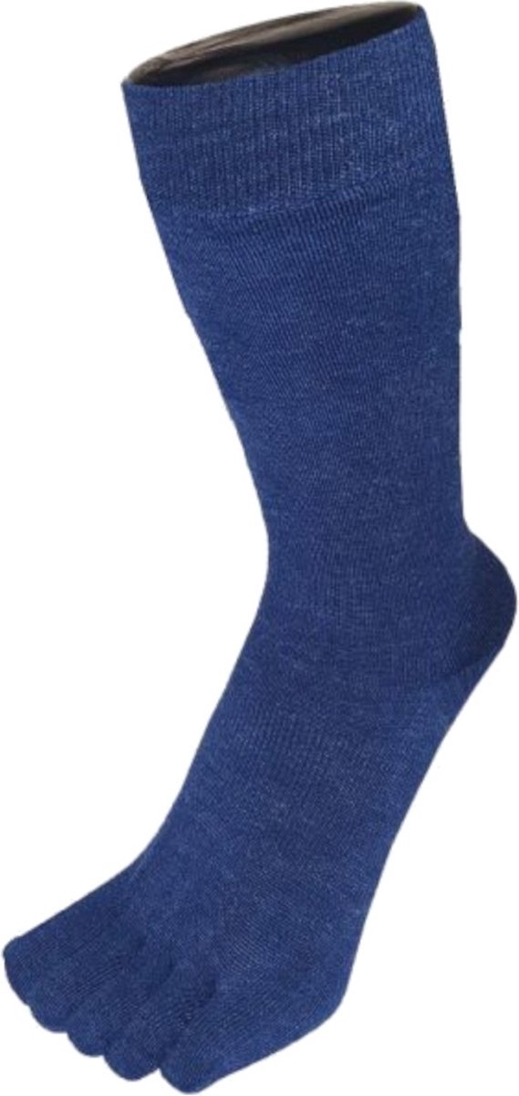 TOETOE Outdoor Mid-Calf Wollen teensokken – 36-39 Blauw