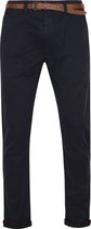Dstrezzed - Presley Chino Donkerblauw - Modern-fit - Chino Heren maat W 32 - L 32