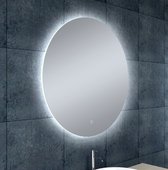 Klea Rond Spiegel Met LED Verlichting En Touch Schakelaar 80cm