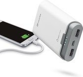 Cellularline FREEP7800W powerbank Grijs, Wit Lithium 7800 mAh