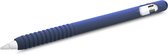 kwmobile hoesje voor styluspen voor Apple Pencil (1. Gen) - siliconenhoes voor tablet pen - donkerblauw