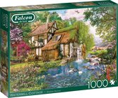 Falcon puzzel Watermill Cottage - Legpuzzel - 1000 stukjes