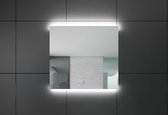 Badplaats Badkamerspiegel Limon LED - 60 x 55 cm - LED verlichting - Badkamer Spiegel - Spiegel Douche