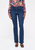 LOLALIZA Bootcut jeans - Donker Blauw - Maat 44