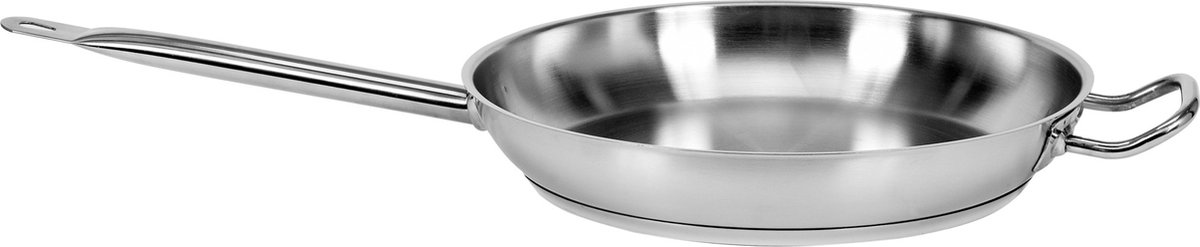 Bol.com YATO Koekenpan RVS - Ø32 cm - 4,0L - voor elk fornuis aanbieding