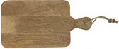 Tapasplank  - houten broodplank met touw  - 34 x 18 cm