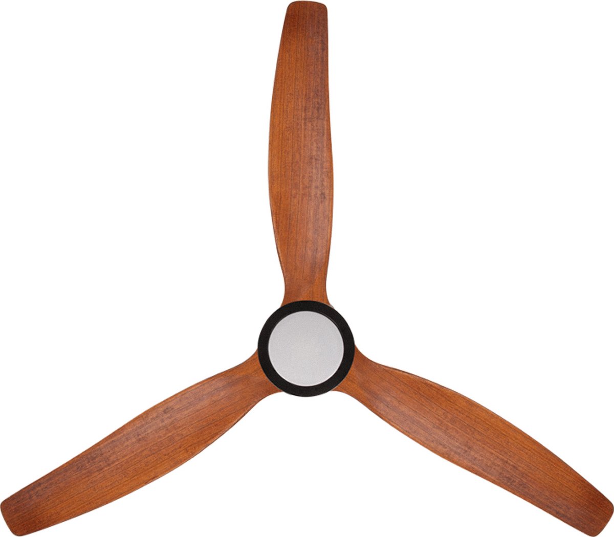 CREATE - Plafondventilator 40W silent Ø132 cm - Met Verlichting drie temperaturen - Met Wifi - Met Afstandsbediening - 6 Snelheden - Timer - Zomer/Winter functie - Zwart - WIND STYLANCE – foto 5