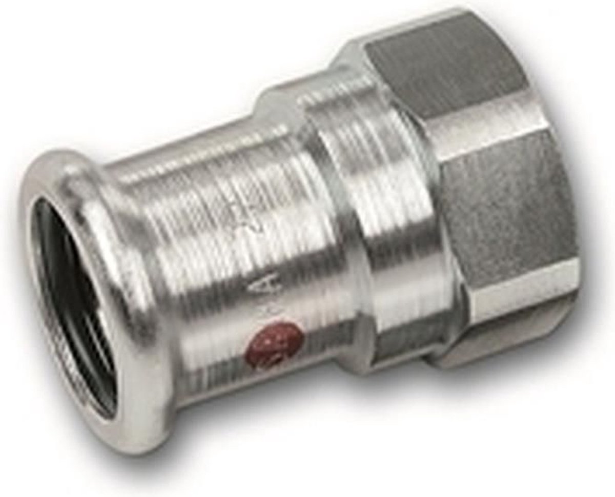 Sanha schroefbus - 1/2x15mm binnendraadxpers staal pers