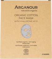 Arganour Organic Cotton Face Mask With Hylaruronic Acid