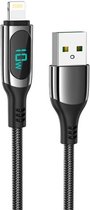 Hoco iPhone Oplaad Kabel Lightning - 1.25 meter - 12 / 12 PRO / 12 PRO MAX / 11/ 11 PRO (MAX) / XS / XR/ X / iPhone 8 / 8 Plus/ iPhone SE/ 6 / 5 / 5SE - premium kwaliteit - Oplaadkabel - 1.2M