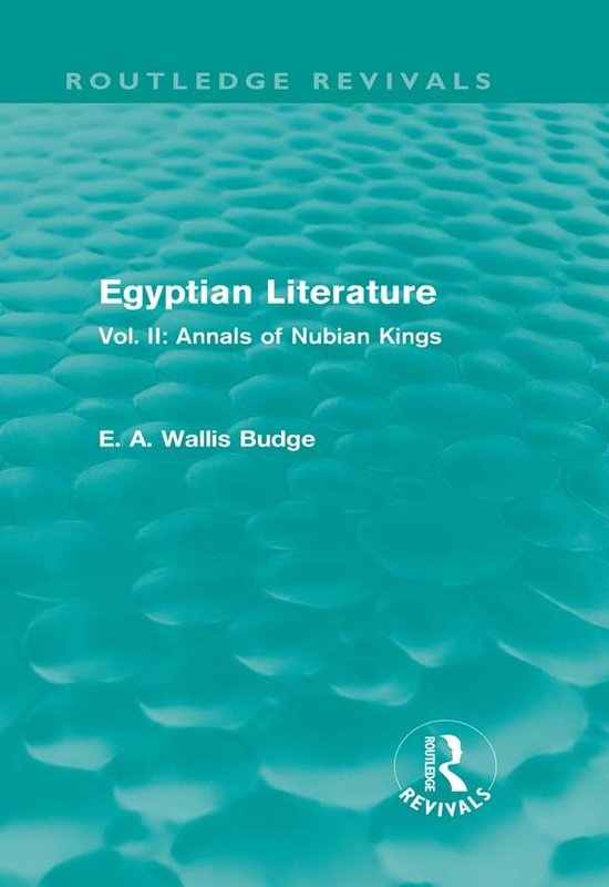 Egyptian Literature - Vol. II - cover