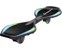 Razor RipStik Ripster Lightshow - Waveboard - Zwart Multicolor - LED Verlichting - 360° Caster Wielen - Voor Kinderen - Tot 79 kg - Vanaf 8 jaar
