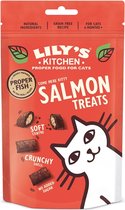LILY CAT SALMON TREATS 60GR