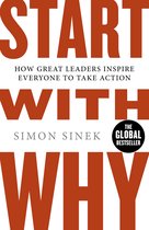 Boek cover Start with Why van Simon Sinek (Paperback)