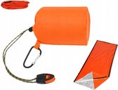 Noodtent Slaapzak - Emergency Survival Shelter Noodslaapzak Nood Tent - Surival Outdoor Tent - 1-Persoons - Lichtgewicht Opvouwbaar & Compact - Winddicht - Waterdicht - 200x90CM -