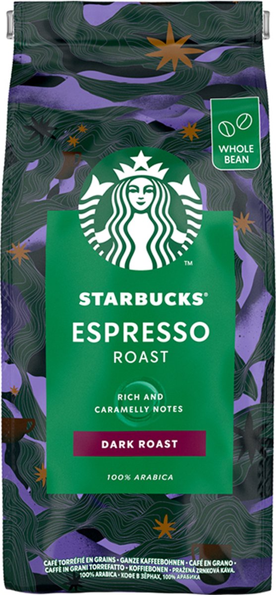 Starbucks® Espresso Roast - koffiebonen - 200 gram