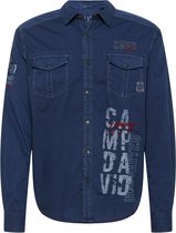 Camp David ® overhemd in workerstijl met artwork