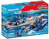 Playmobil reddingsboot met voertuig