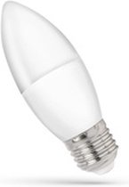 Spectrum - LED lamp E27 - C38 - 8W vervangt 80W - 6000K daglicht wit