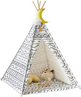 Simpletrade Tipi Speeltent - Speeltent - Voor kinderen - Geïntegreerde vloer - Kinderhuisje - 120x158x115 cm