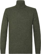 Profuomo - Coltrui Heavy Knitted Groen - L - Modern-fit