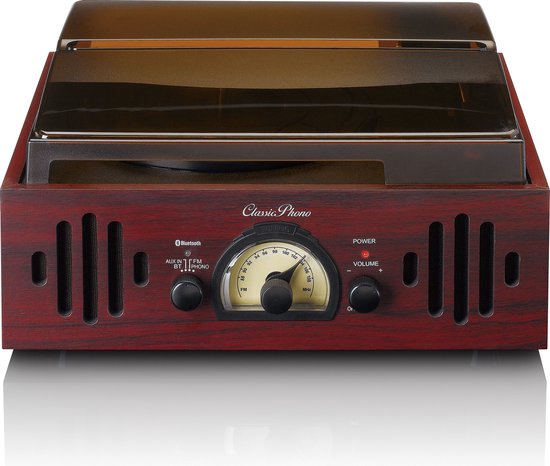 GPO SOHOWHT Retro platenspeler - Koffermodel - Met ingebouwde speakers