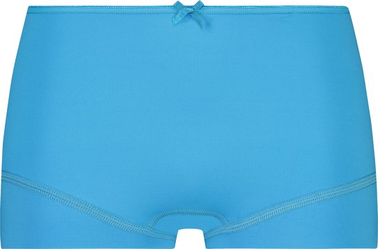 RJ Bodywear Pure Color dames short - turquoise - Maat: 3XL