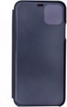 LuxeBass Hoesje geschikt voor iPhone 11 Pro Max Hoesje - Clear View Case - Zwart