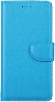 LuxeBass Hoesje geschikt voor LG K4 2017 - Bookcase Turquoise - portemonee hoesje - bookcase - boekhoesje - book case - boek hoesje