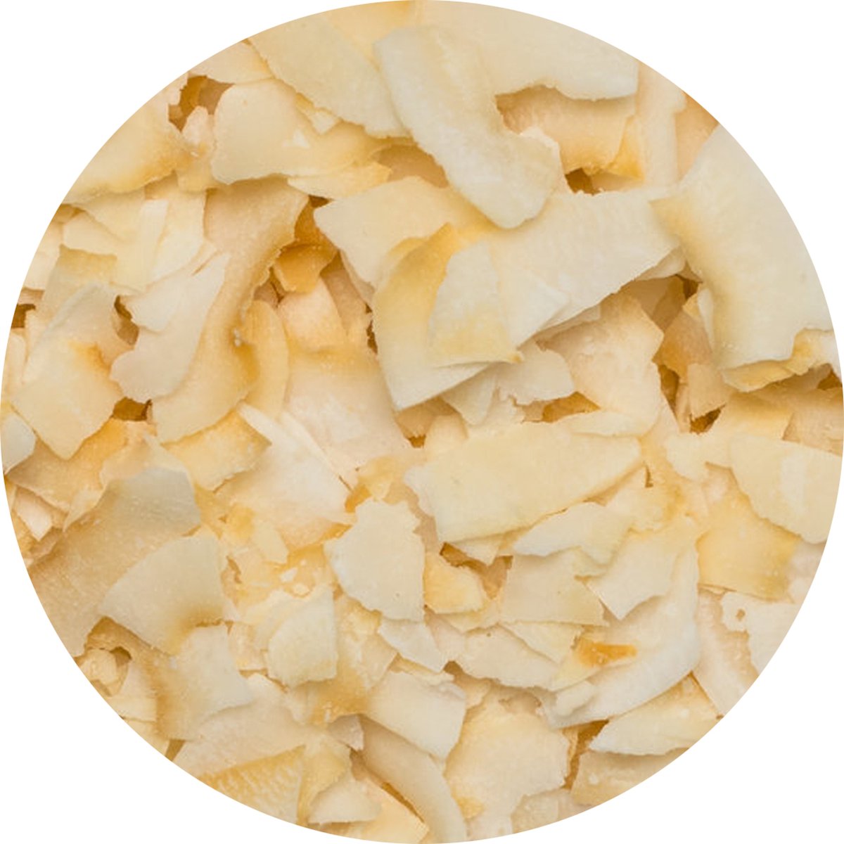 Goedkoopste Kokosnoot chips half geroosterd - 100 gram - Holyflavours